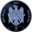 Moldova 50 Lei (Book Day) REPUBLICA MOLDOVA 2025 AG 999 50 LEI 31.1 coin obverse
