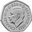 UK 50 Pence End of World War II 2025  BU CHARLES III D G REX F D 50 PENCE 2025 MJ coin obverse