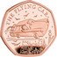 UK 50 Pence (Harry Potter. The Flying Car) THE FLYING CAR © WBEI coin reverse