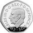 UK 50 Pence The Flying Car 2025  Proof CHARLES III D G REX F D 50 PENCE 2025 MJ coin obverse