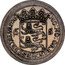 Netherlands 6 Stuivers (Scheepjesschelling Date above Crown. Piedfort) MO : NO : ORDIN : WESTFRISIÆ 1705 6 S coin obverse