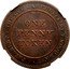 UK One Penny (Worcestershire. Worcester. Lye Warehouse) PAYABLE AT THE LYE WAREHOUSE BY T. WOOD & CO. ONE PENNY TOKEN coin reverse