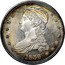 USA 50 Cents Bust Half Dollar 1836 KM# 58 LIBERTY coin obverse