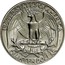 USA Quarter Washington 1971 KM# 164a UNITED STATES OF AMERICA QUARTER DOLLAR E PLURIBUS UNUM coin reverse