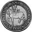 UK 1/2 Crown Charles I (1631-1632) First Milled Briot Issue. KM# 166 coin reverse