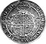 UK 1/2 Crown Charles I (1638-1639) Second Milled Briot Issue. KM# 197 CHRISTO AVSPICE REGNO C R coin reverse