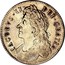 UK 1/2 Crown James II 1686 KM# 452 IACOBVS∙II∙ DEI∙GRATIA coin obverse