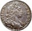 UK 1/2 Crown 1696 N KM# 491.5 Pre-Decimal coinage GVLIELMVS III DEI GRA N coin obverse