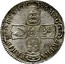 UK 1/2 Crown William III 1696 E KM# 491.4 MAG BR ∙ FRA ET ∙ HIB REX ∙ 16 96 ∙ coin reverse