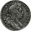 UK 1/2 Crown William III (First bust) 1696 KM# 491.13 GVLIELMVS∙ III∙DEI∙GRA coin obverse