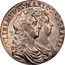 UK 1/2 Crown William & Mary 1689 KM# 472.2 GVLIELMVS∙ET∙MARIA∙DEI∙GRATIA coin obverse