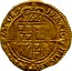 UK 1/2 Laurel James I First Laureate Bust ND KM# 70 HENRICVS ROSAS REGNA IACOBVS coin reverse