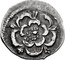 UK 1/2 Penny Charles I Tower mint ND Tower KM# 178 coin obverse