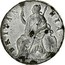 UK 1/2 Penny William & Mary cuirassed busts 1690 KM# 475.1 BRITAN NIA coin reverse