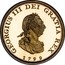 UK 1 Farthing George III 1799 Proof KM# 646a GEORGIUS III DEI GRATIA REX coin obverse