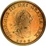UK 1 Farthing George III 1799 Proof KM# 646b GEORGIVS III DEI GRATIA REX coin obverse