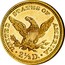 USA 2 ½ D. Coronet Head - Quarter Eagle 1870 KM# 72 ∙ UNITED STATES OF AMERICA ∙ 2 ½ D. ∙ coin reverse