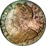 UK 3 Pence 1713 KM# A514 Pre-Decimal coinage ANNA DEI GRATIA coin obverse