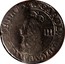 UK 3 Pence Charles II (1660-1662) Chester KM# 281 CAROLVS.. FR∙ET∙HI∙REX II coin obverse
