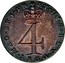 UK 4 Pence Groat 1800 KM# 617 MAG ∙ BRI ∙ FR ET ∙ HIB ∙ REX coin reverse