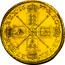 UK 5 Guineas Charles II 1677 KM# 430.3 MAG∙ BR∙FRA∙ ET∙HIB∙ REX∙*YEAR*∙ coin reverse