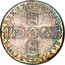 UK 6 Pence 1697 E KM# 496.5 Pre-Decimal coinage MAG∙ BR∙FRA∙ ET∙HIB∙ REX ∙*YEAR*∙ coin reverse