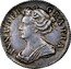 UK 6 Pence Anna 1705 KM# 516.5 ANNA DEI GRATIA coin obverse