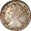 UK 6 Pence Anne E and star 1708 KM# 530.1 ANNA∙DEI∙ GRATIA∙ E★ coin obverse