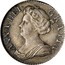 UK 6 Pence Anne No E below 1707 KM# 522.1 ANNA∙DEI∙ GRATIA∙ coin obverse