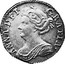 UK 6 Pence Anne Plumes 1707 KM# 530.2 ANNA ∙ DEI ∙ GRATIA ∙ coin obverse