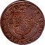 UK 6 Pence Charles I ND Second Milled Briot Issue (1638-39). KM# 180 CHRISTO ∙ AVSPICE ∙ REGNO ∙ coin reverse