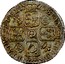 UK 6 Pence George I 1720/17 KM# 553.1 BRVN ET∙L∙DUX S∙R∙I∙A TH ET∙EL coin reverse