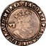 UK 6 Pence James I 1610 KM# 48 IACOBVS D G MAG BRIT FRA ET HI REX VI coin obverse