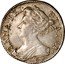 UK 6 Pence KM# 522.3 Pre-Decimal coinage ANNA DEI GRATIA E coin obverse