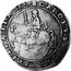 UK Crown Charles I 1644 Exeter KM# 334.2 :CAROLVS:D:G:MAG:BRI:FRA:ET:HIB:REX: coin obverse
