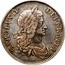 UK Crown Charles II 1662 KM# 417.4 CAROLVS ∙ II∙DEI∙GRA ∙ coin obverse