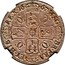 UK Crown Charles II 1667 KM# 422.3 MAG∙ BR∙FRA∙ ET∙HIB∙ REX∙*YEAR*∙ CC CC CC CC coin reverse