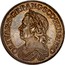 UK Crown Oliver Cromwell 1658 KM# D207 OLIVAR∙D∙G R∙P∙ANG∙SCO∙HIB & PRO coin obverse