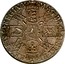 UK Crown William and Mary 1691 KM# 478 MAG BR FR ET HI REX ET REGINA 1 6 9 1 WM WM WM WM coin reverse