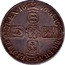 UK Crown William III 1696 KM# 486 MAG BR∙FRA ET∙HIB REX∙*YEAR*∙ coin reverse