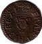 UK Farthing Charles I ND KM# 78.1 FRA ET HIB REX coin reverse