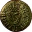 UK Farthing Charles I ND KM# 78.2 FRA:ET HIB:REX∙ coin reverse