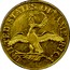 USA Half Eagle Liberty Cap (Small Eagle) 1795 KM# 19 UNITED STATES OF AMERICA coin reverse
