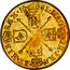 UK Half Guinea James II 1688 KM# 458.1 MAG∙ BR∙FRA∙ ET∙HIB∙ REX∙*YEAR*∙ coin reverse
