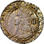 UK Penny (1660-1662) KM# 398 British Hammered Coins CAROLVS II D G M B F & H REX / I coin obverse