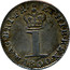 UK Penny George III 1800 KM# 614 MAG.BRI.FR ET.HIB.REX ∙ 1 coin reverse