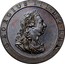 UK Penny George III Cartwheel 1797 Proof KM# 618 GEORGIUS III ∙ D : G ∙ REX ∙ coin obverse
