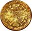 UK Rose Ryal James I (1619-1625) KM# 66.1 A DNO.FACTVM EST ISTVD ET EST MIRAB:IN OC:NRIS. XXX coin reverse