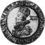 UK Shilling Charles I (1625-1649) Tower Mint marks: Plume, rose. KM# 104 ∙:∙CAROLVS∙D:G:MAG:BRIT:FR:ET∙HIB:REX∙:∙ XII coin obverse