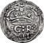 UK Shilling Charles I 1645 KM# 347 :C:R XII coin obverse